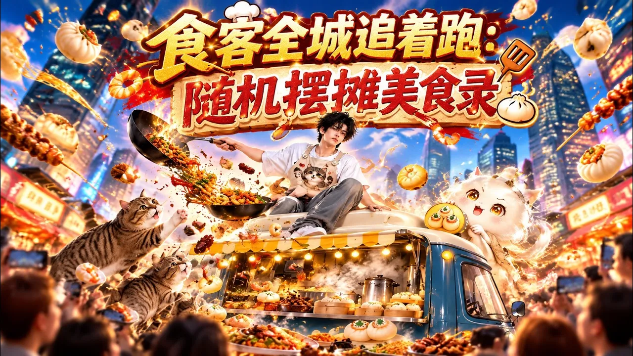 食客全城追着跑:随机摆摊美食录