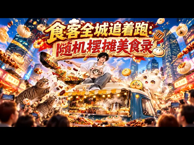 食客全城追着跑:随机摆摊美食录