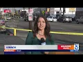 Deadly Lennox shooting ends with car slamming into building