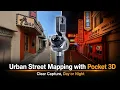 Scanning Hong Kong Streets with Pocket 3D 3DGS Point Clouds Panoramas