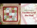 How To Make A Fusible Grid Hot Pad Shabby Fabrics