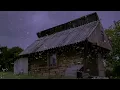 Relaxing Rain Sounds on a Tin Roof w/ Thunder for Sleep & Relaxation | 10 Hours Natural White Noise