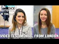 Testimonial from Houma and Halima at the London Workshop