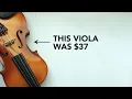 Those super cheap violins and violas on ebay are they any good what does a 37 viola sound like