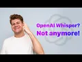 Download Lagu OpenAI Whisper?  No!  There Are Better Options