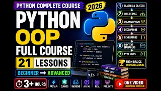 ONE SHOT Advanced Python OOP Complete Course 2026 3 Hour Full Course