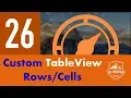 Custom TableView Cell - Part 26
