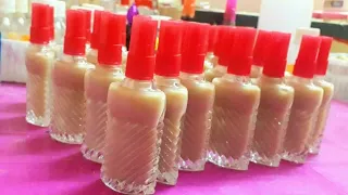 القطارة البيضاء المخمرية صحراوية للعرايس لتعطير الجسم مدة طويلة أخدميها بنفسك لمشروع مربح 