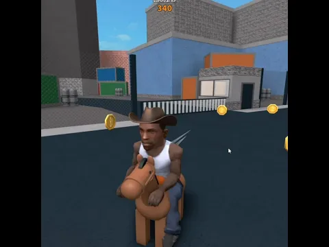 JOGANDO MM2 NO CAVALO! #roblox