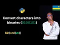 Python String Comparison Binary Representation Explained in Kinyarwanda