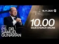 Ibadah Online GSJS 3 - Ps. Dr. Samuel Gunawan - Pk.10.00 (16 November 2025)