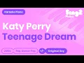 Download Lagu Katy Perry - Teenage Dream (Piano Karaoke)