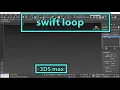 swiftloop tool 3ds max tutorial study Edutech Hindi Tutorial