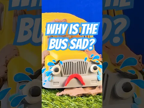 OH NO! 🚌 Why is the School Bus SO SAD? 😭 #emotions