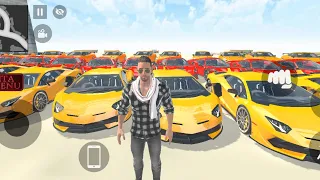 💥Franklin Spawned Unlimited Supercars To The Tallest Building In Indian Theft Auto Simulator Game 🤯
