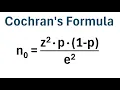 Cochran s Formula Definition Example