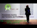Passing data between activities Part 12 The Complete Android App Development