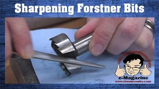 Fast Easy Forstner Bit Sharpening