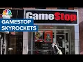 GameStop skyrockets as retail investors force short squeeze