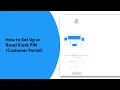 How to Set Up or Reset Kiosk PIN Customer Portal