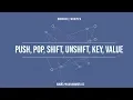 20 pop push shift unshift - Array funksiyalari
