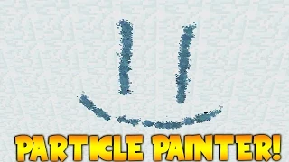Particle Painter Paint with Particles Minecraft Plugin Tutorial