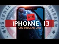 Free iPhone 13 Government Phone
