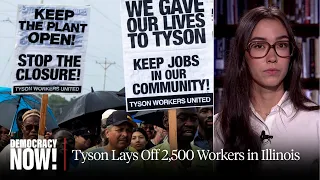 "They Got Zero Notice": 2,500 Workers Laid Off as Tyson Foods Shutters Meatpacking Plant in Illinois