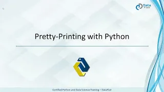 Python Pretty Printing pprint