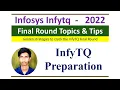 InfyTQ Final Round Tips Strategy How to Crack InfyTQ Certification Exam