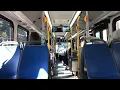 CTA Bus On Board bound BE40 604 Rt 66 LaSalle Dr to Milwaukee Av