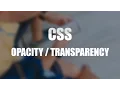 CSS Tutorial Opacity