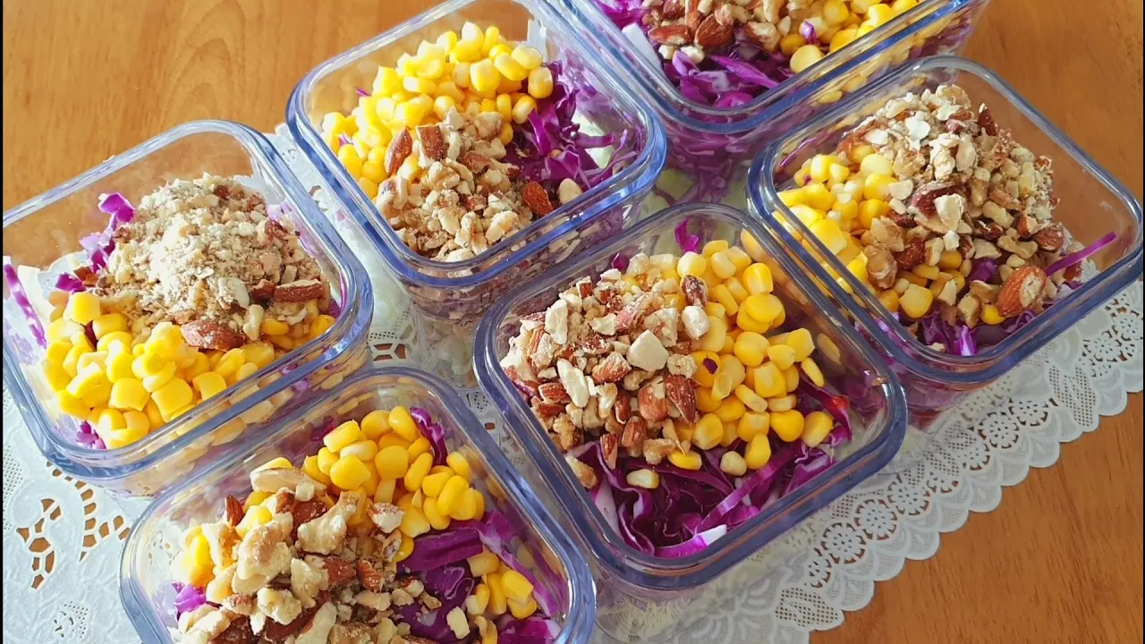 양배추 샐러드 밀프렙