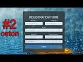 How to create a Registration Form - HTML CSS BOOTSTRAP