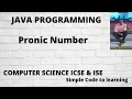 Java Program To Check Whether A Number Is A Pronic Number Or Heteromecic Number Or Not