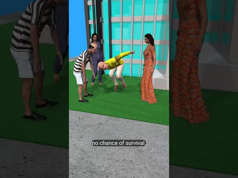 falling from the largest topest highest longest bleeding #animation #funny #funpage