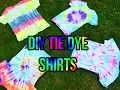 Easy D I Y Tie Dye Tee s 4 Different Ways