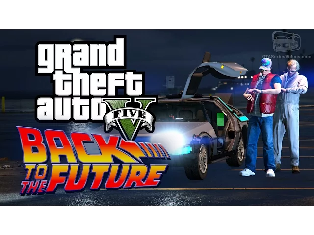 GTA 5 - Back to the Future [Rockstar Editor]
