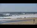 Raw Webcam Footage Manasquan Inlet Surfing Hurricane Henri