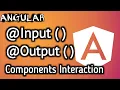 Angular Tutorial Components Interaction with real time example