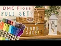 DMC Embroidery Floss Organization Storage Drawers Complete Set