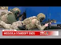Suspect in custody after armed standoff in Missoula