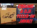 Coding a DJI RYZE Tello in JAVA - Part 1
