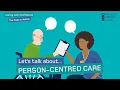 Let s talk about person-centred care Caring with Confidence The Code in Action NMC