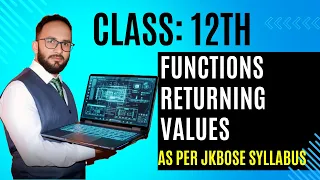 Functions Returning Values in Python JKBOSE Class 12th Computer Science