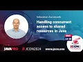 Handling concurrent access to shared resources in Java Sebastian Konieczek EN