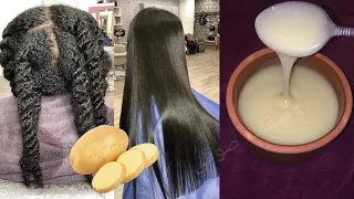 A Potato Will Transform Your Hair From Curly And Coarse To Straight And Silky Forever 