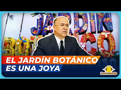 FRANCISCO DOMÍNGUEZ BRITO: LÁSTIMA QUE EL JARDÍN BOTÁNICO NO SE PUEDE AMPLIAR