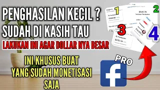 Download AGAR DOLLAR BESAR LAKUKAN INI -FACEBOOK MONETISASI 2023 MP3