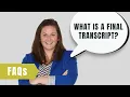 FAQs What Is a Final Transcript